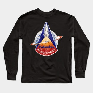 STS-1 Young and Crippen Vintage Long Sleeve T-Shirt